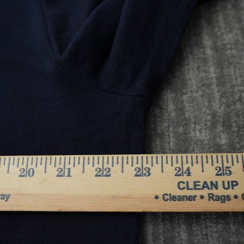 Oracle Hoodie Men Marine Layer Dark Blue Full Zip Fleece Cloud World 22 Large - Picture 4 of 15